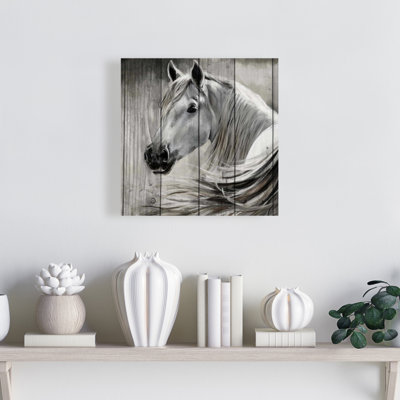 " Rustic Horse " Painting Print