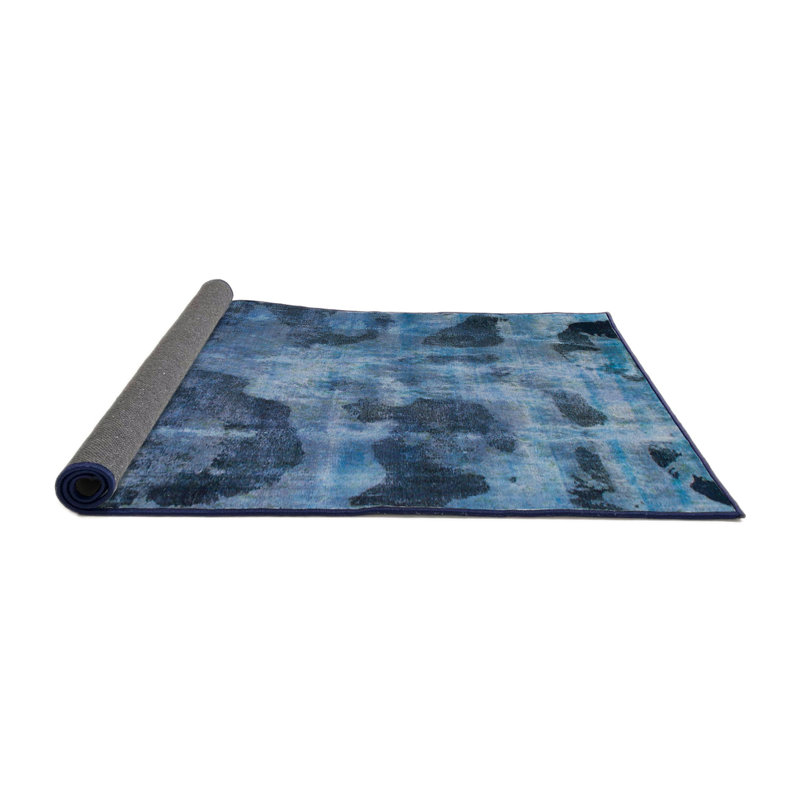 Abstract Indoor Rug, Round 4'
