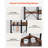 5 Tier Corner Bookshelf Tall Corner Bookcase With 4 Hooks L-Shaped Storage