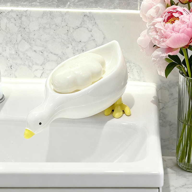 Mignon savon à canard, 1 pièce (blanc)