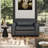 Latitude Run® Caro Leather Upholstered Cutler Lounge Chair-542082581