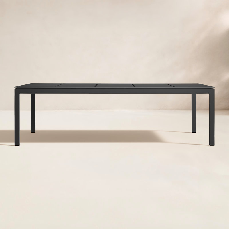 Skiff Outdoor Coffee Table, Carbon