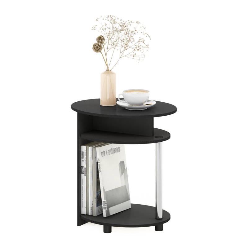 Bathild End Table, Black