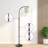63.4'' Arched/arc Dimmable Floor Lamp With Bulbs Included-1279425035