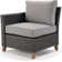 Umeh 7-Pieces Wicker Sofa Seating Group with Fire Pit Table Conversation Set