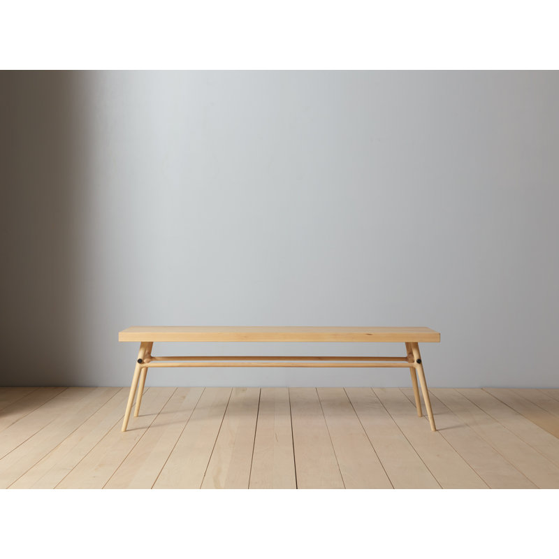 Bough Solid Wood Dining Bench, 18" H x 60" W x 15" D