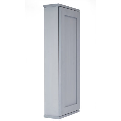 Armoire de salle de bain murale en bois massif l 15,5 po x H 37,5 po x P 3,25 po