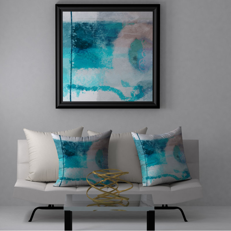 Housse de coussin carrée/insert, 18" x 18"
