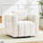 Circular cushioned backrest swivel chair-1354226364
