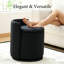 Repose-pieds rembourré avec tabouret-1237597446