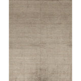 Silk Area Rug in Light Brown