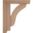 2 1/2"W x 6 1/4"D x 7 1/2"H Reece Shelf Bracket, Cherry-57861981-58550655