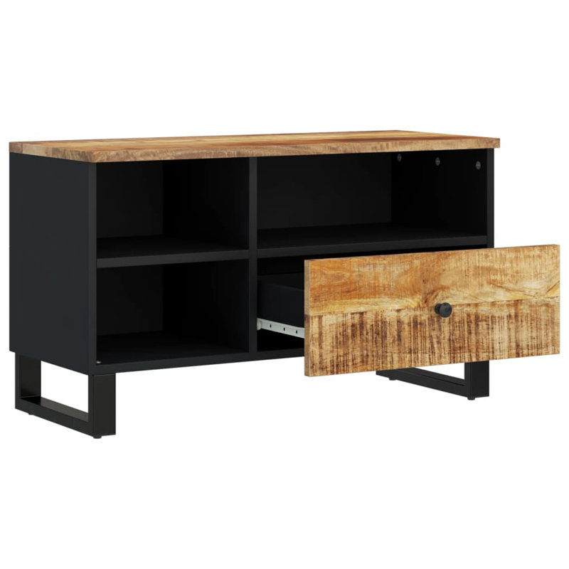 Jancis Unfinished TV Stand for TVs up to 32", Beige