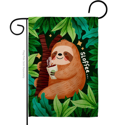 Drapeau de jardin en polyester 18,5 x 13 po Daguan