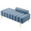 Tava Faux Leather Upholstered Bench