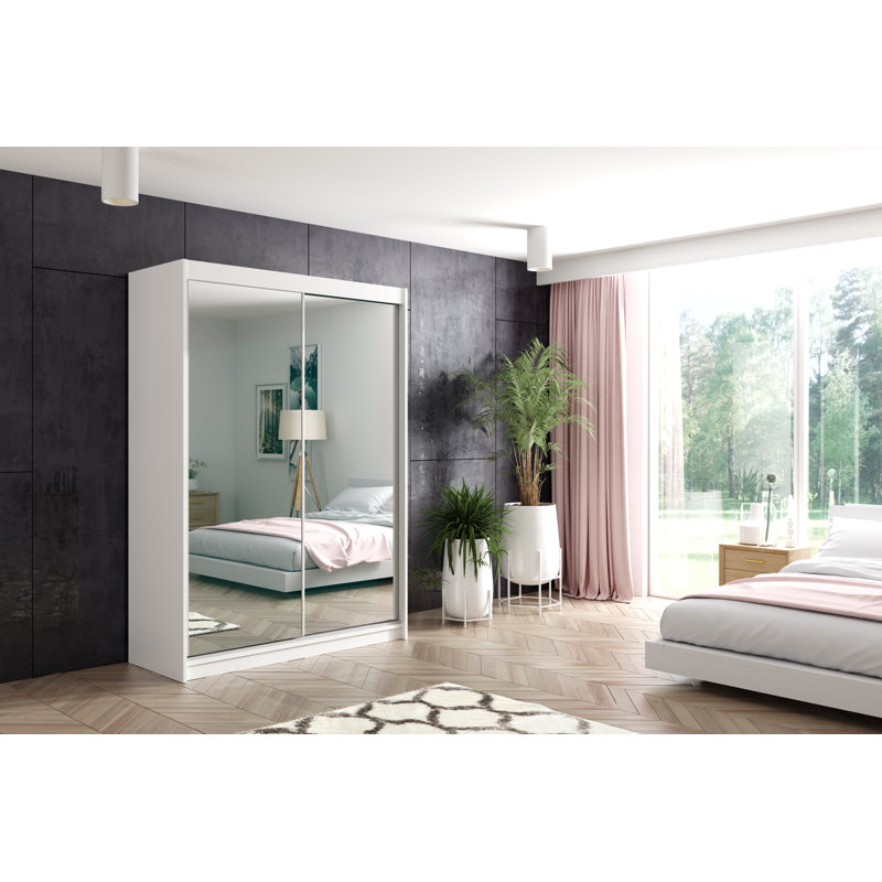 Barsha Wardrobe, White