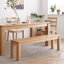 Banc en bois massif Burlywood-1699691022