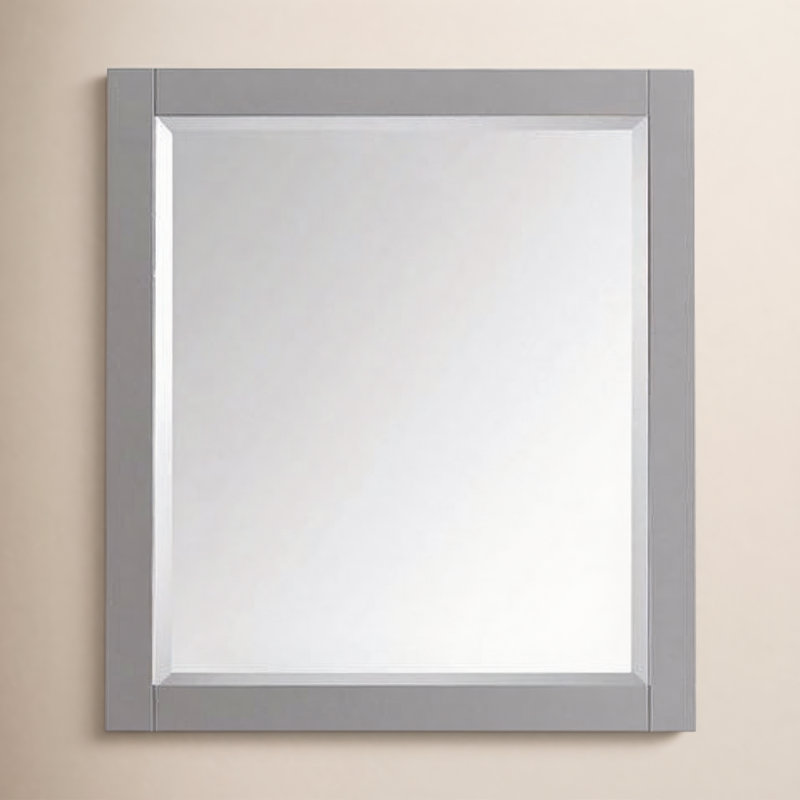 Miroir de salle de bain Keira, Gris