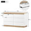 Alywin 110cm W 6 - Drawer Chest of Drawers