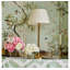 Camellias and Peonies in Glass Cylinder Vase