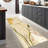 Floral Harmony Printed Rug Featuring Detailed Non Woven Thin Type for Sophisticated Home Decor-126508759