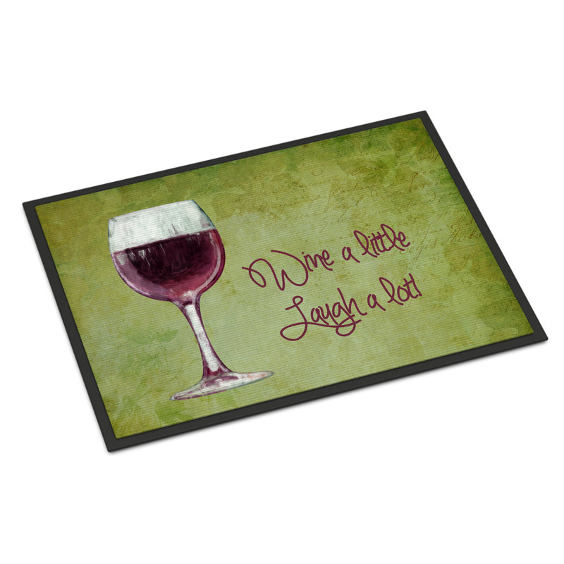 Haynie Non-Slip Indoor Doormat, Rectangle 1'6" x 2'3"