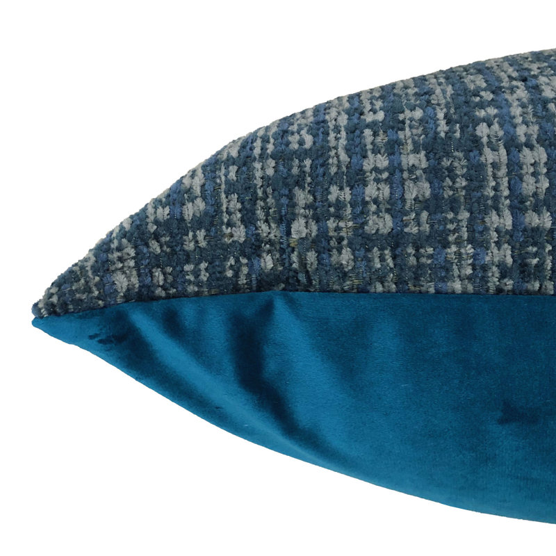 Jacobson Square Pillow Cover & Insert, Navy