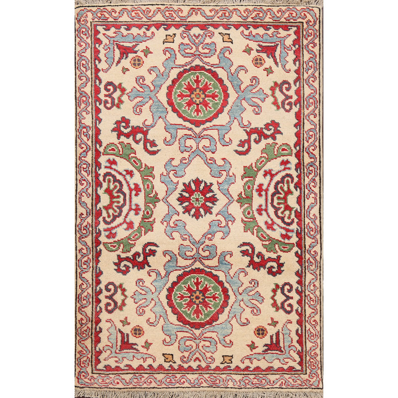 Jerwan One-of-a-Kind 2'8" X 4'1" New Age Wool Area Rug in