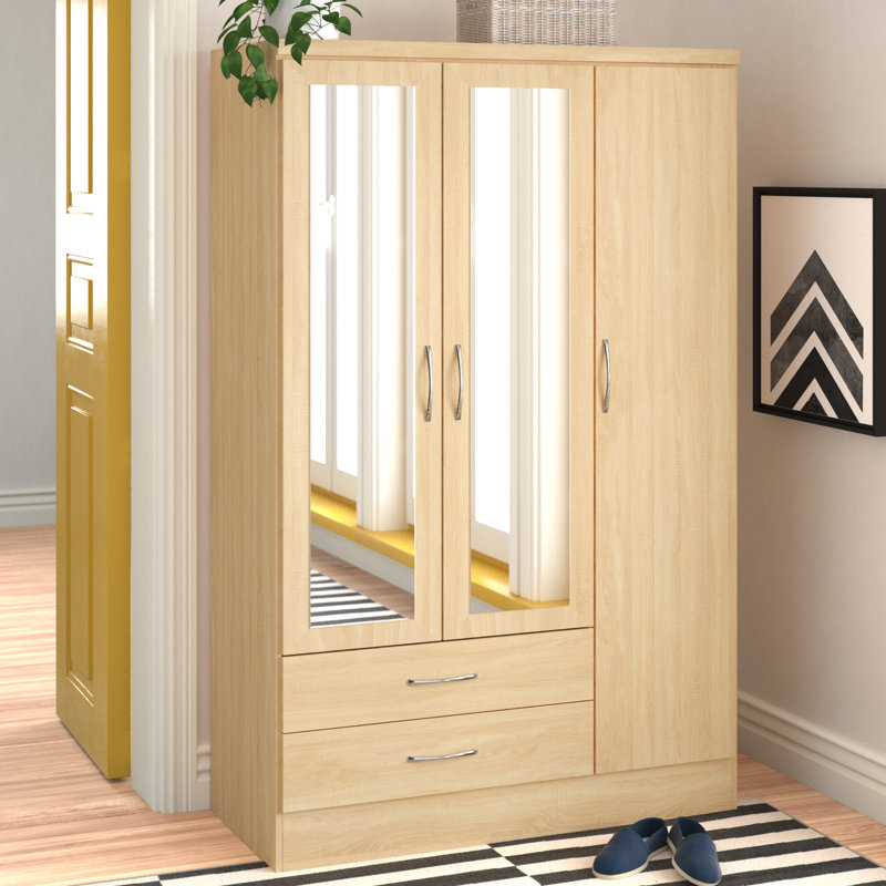 Cascio 3 Door Wardrobe, Sonoma Oak Effect