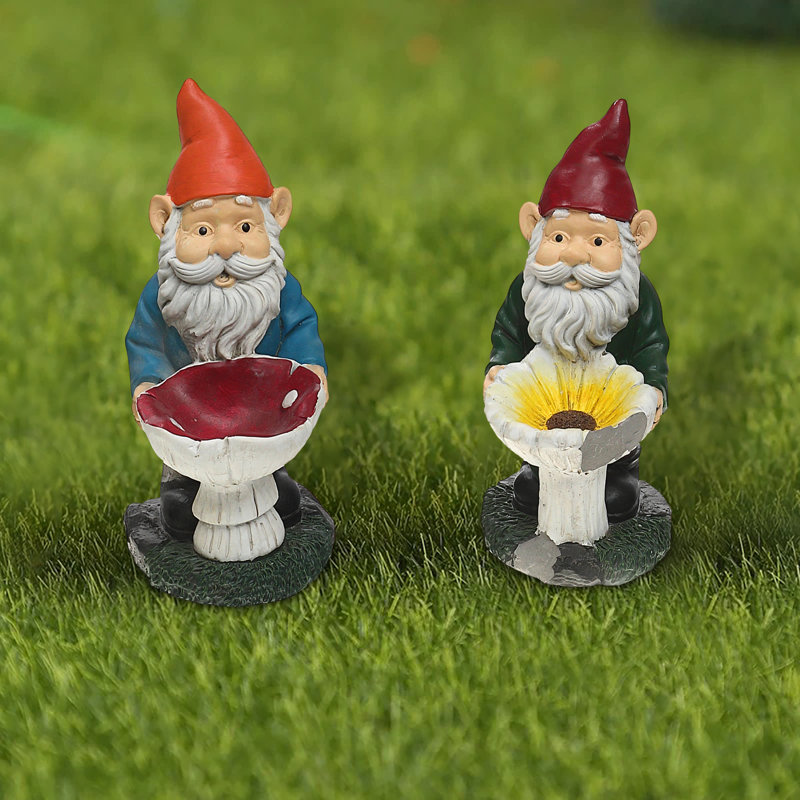 Ensemble de 2 figurines de jardin Gronseth