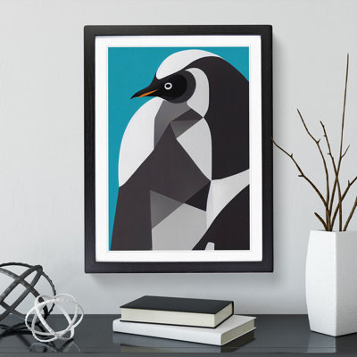 Abstract Penguin No.2 - Single Picture Frame Print