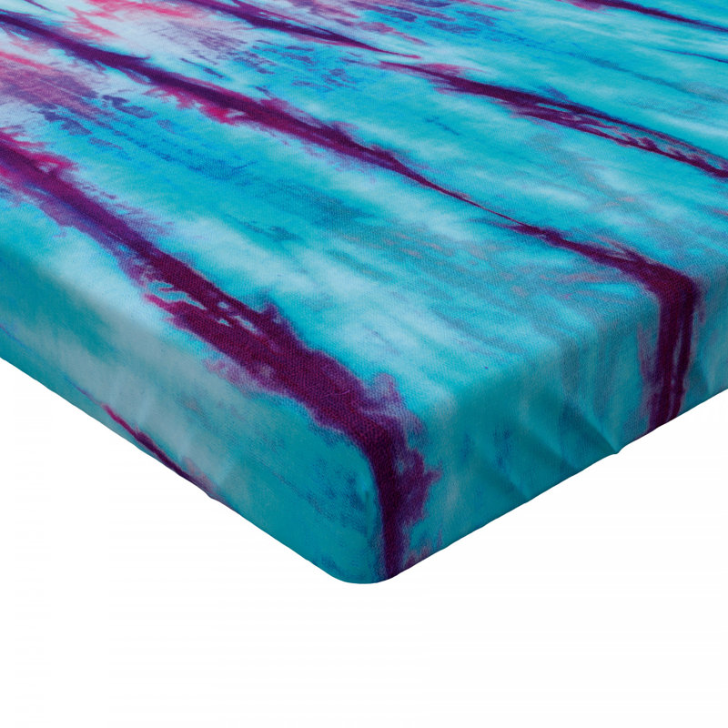 Microfiber Abstract Fitted Sheet, Full Fitted Sheet