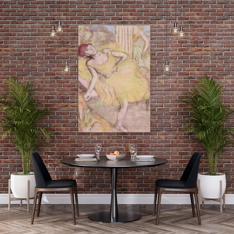 Danseuse Au Repos, C.1897-1900 Impressionist Abstract Contemporary Wall Art Print, 152.4cm H x 101.6cm W