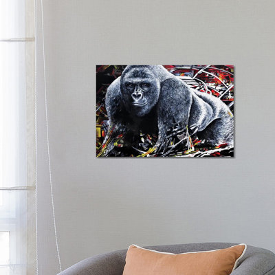 Harambe by Piero Manrique - Wrapped Canvas Print