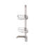 simplehuman Corner Shower Caddy, Stainless Steel and Anodized Aluminum