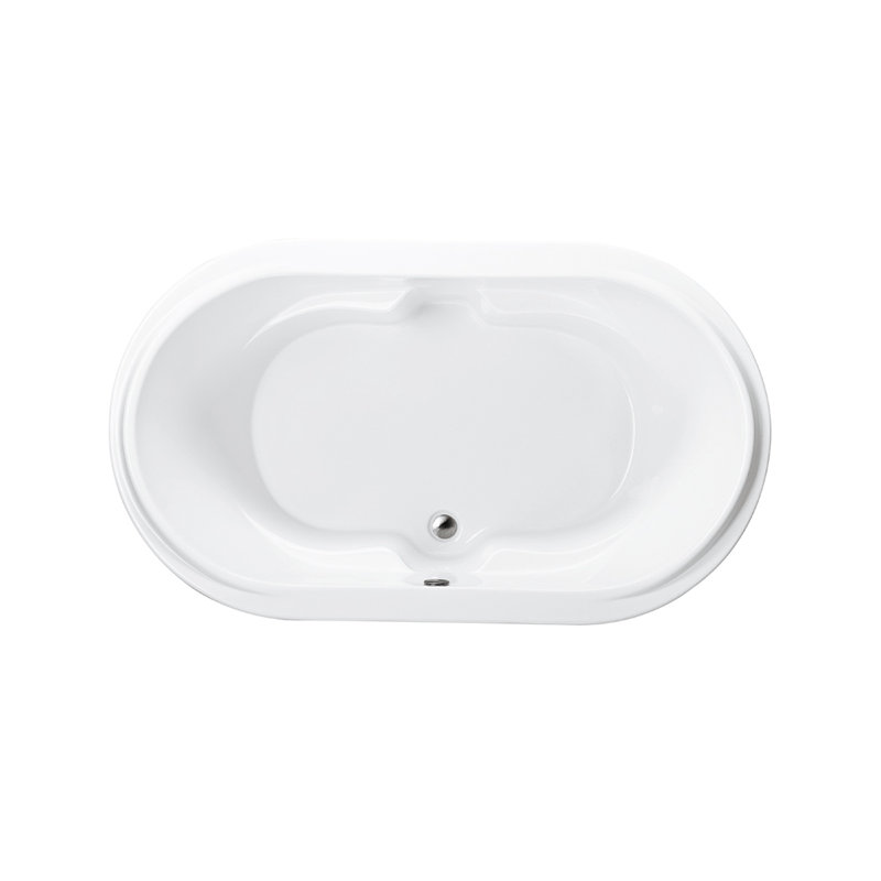 Andrea® 26 54" Air Bathtub - Matte, Drop In