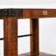177.5cm H Solid Wood Etagere Bookcase Bookcase-582592333