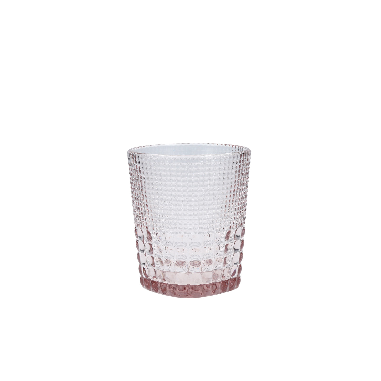 Malcolm Drinking Glass, 11.5 oz., Pink
