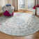 Christa Oriental Navy/Fuchsia/Ivory Area Rug