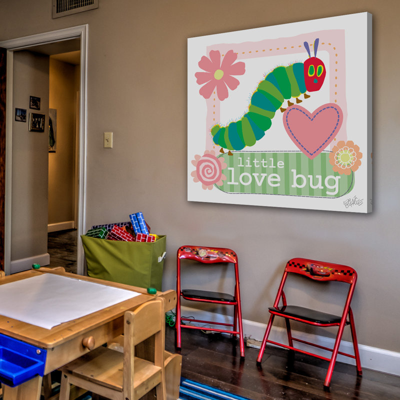Little Love Bug - Painting on Canvas, 81cm H x 81cm W