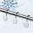 Stainless Steel Shower Curtain Hook