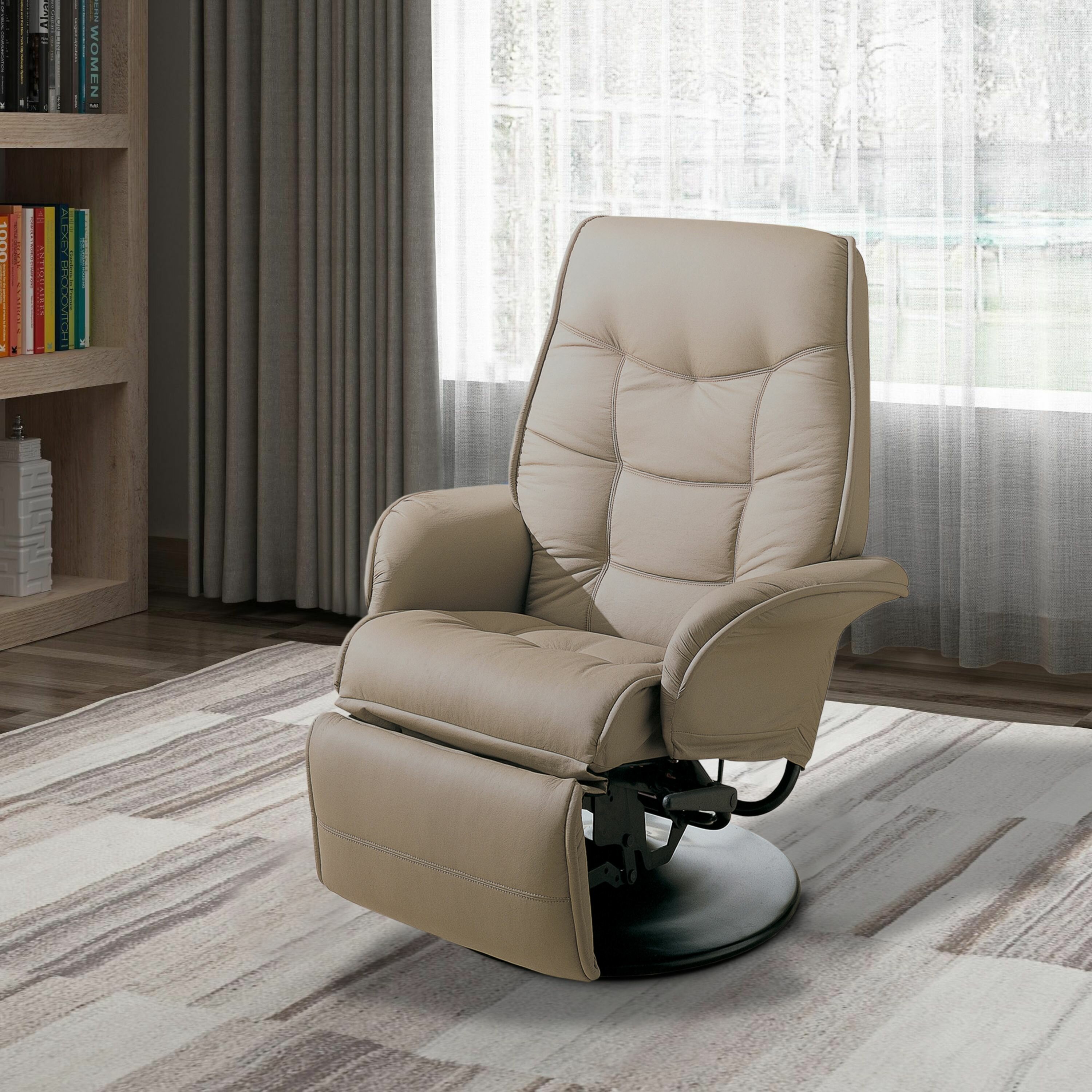 Voorhies manual outlet swivel recliner