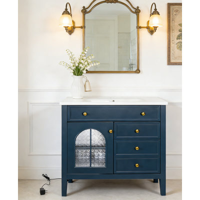 35.6" Bathroom Cabinet without Sink
