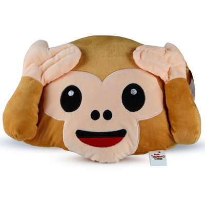 Fouke Hear No Evil Monkey Scatter Cushion