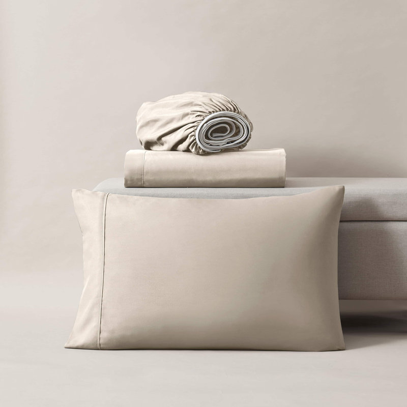 Ensemble de draps ultra doux et respirant Hotel Collection, Lit simple, Crème