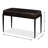 Duke Ridged Genuine Leather Upholstered Bench