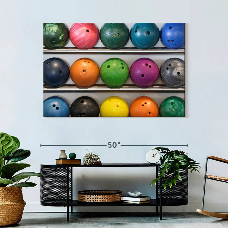 Sireci Bowling Balls, 32" H x 48" W