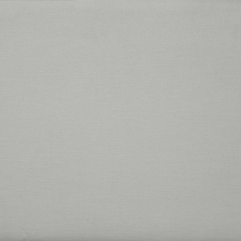 Israar Upholstered Ottoman, Grey Linen Textured Fabric