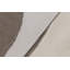 Hand-Knotted High-Quality White and Brown Area Rug