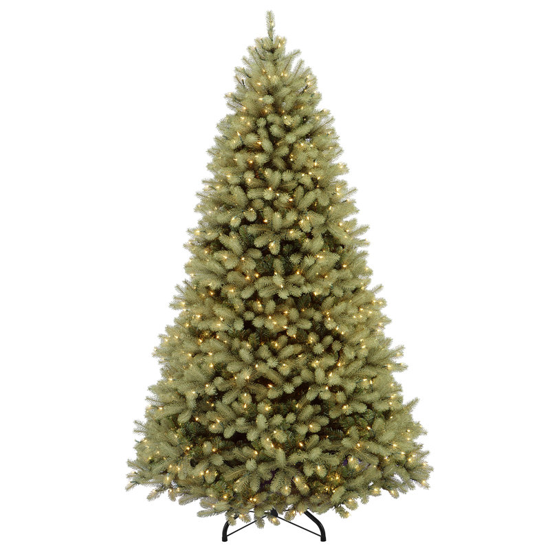 7.5 ft. Downswept Douglas Fir Tree with Dual Colour LED Lights